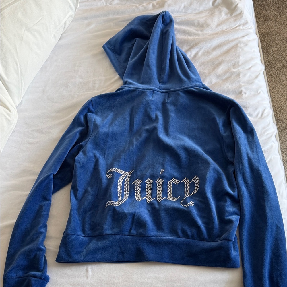 Juicy Couture Royal Blue Velour Jacket